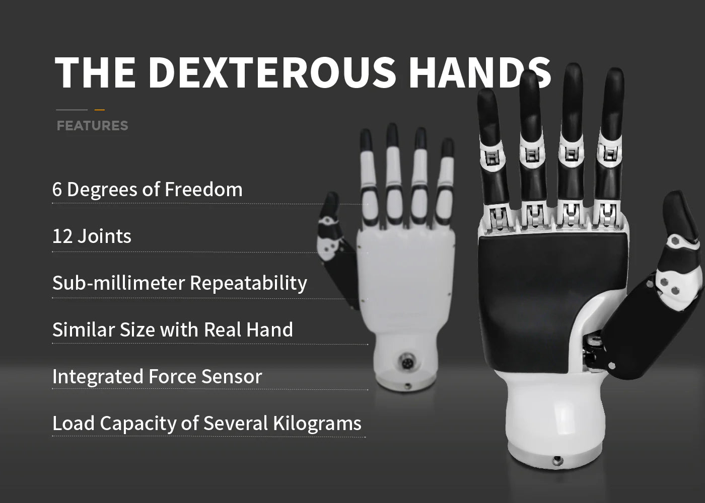 Inspire Robots RH56DFX– 5-Finger Robotic Dexterous Hand