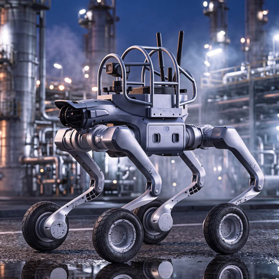 Unitree A2-W Industrial Wheeled Quadruped Robot