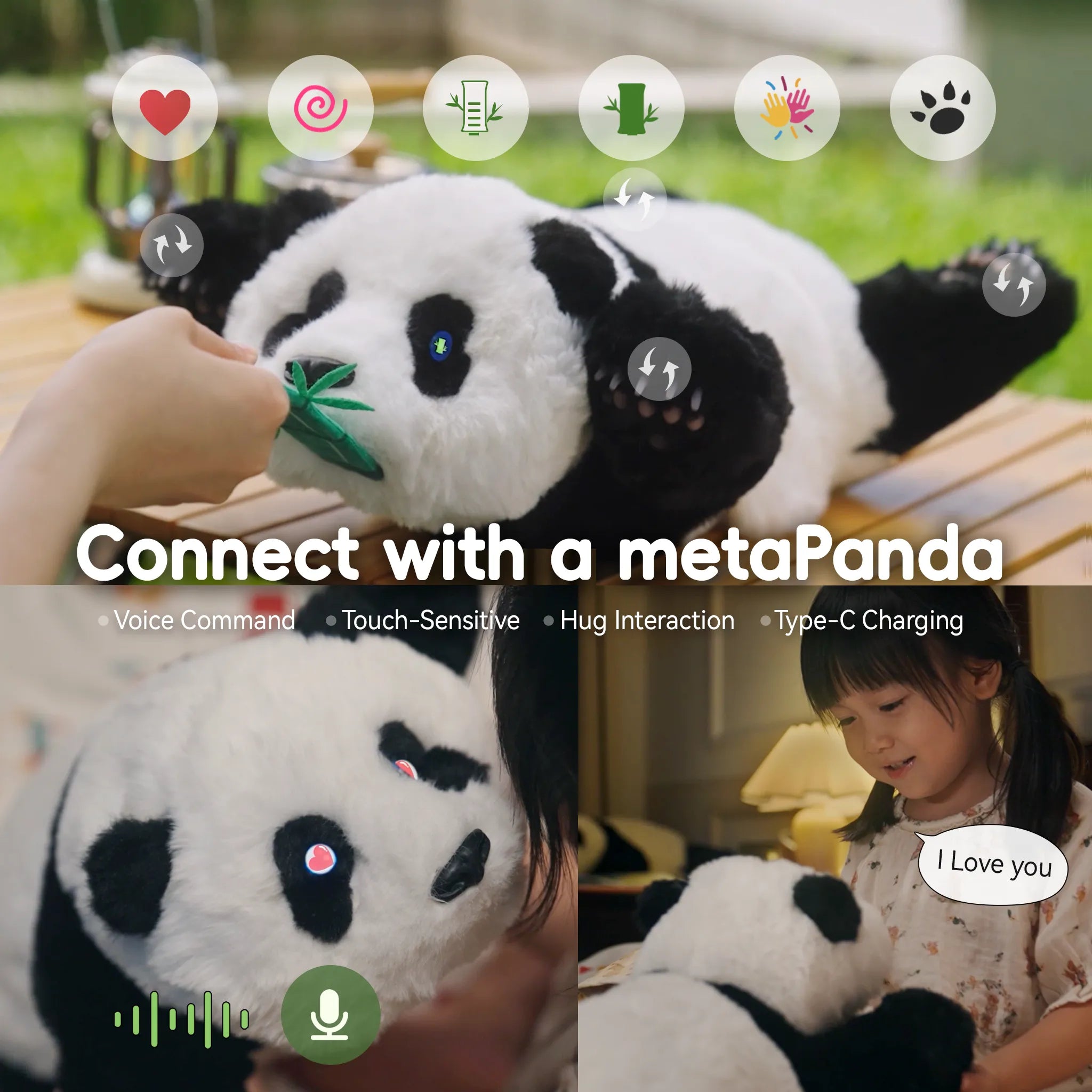 Elephant Robotics metaPanda: Gift The Touch-Responsive Stretching Robotic Pet Companion