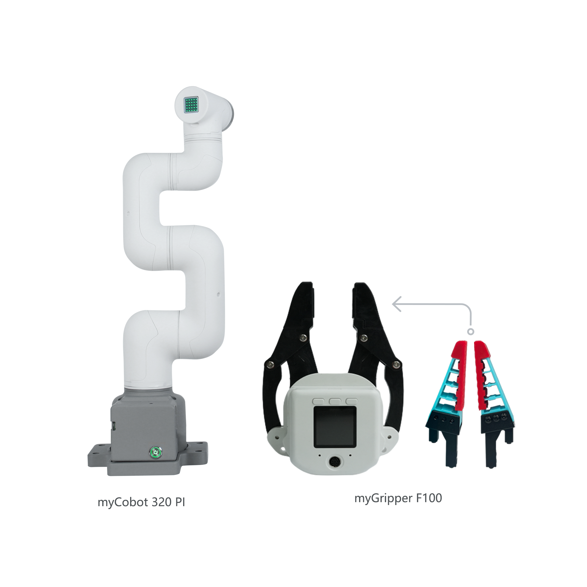 Elephant Robotics myCobot 320 Pi - 1kg Payload 6 DOF Collaborative Raspberry Pi Robotic Arm (with Flat Base)