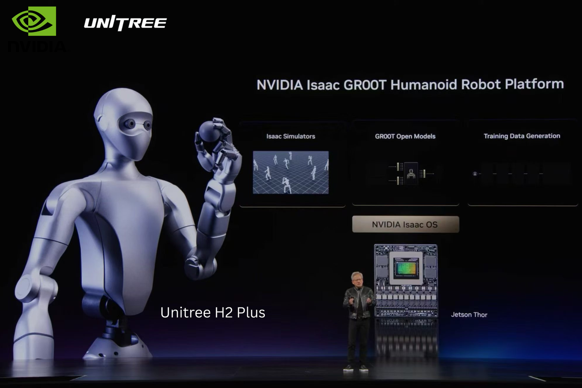 Unitree H2 Plus humanoider Roboter – Quelle: US Robot Store (usrobotstore.com)