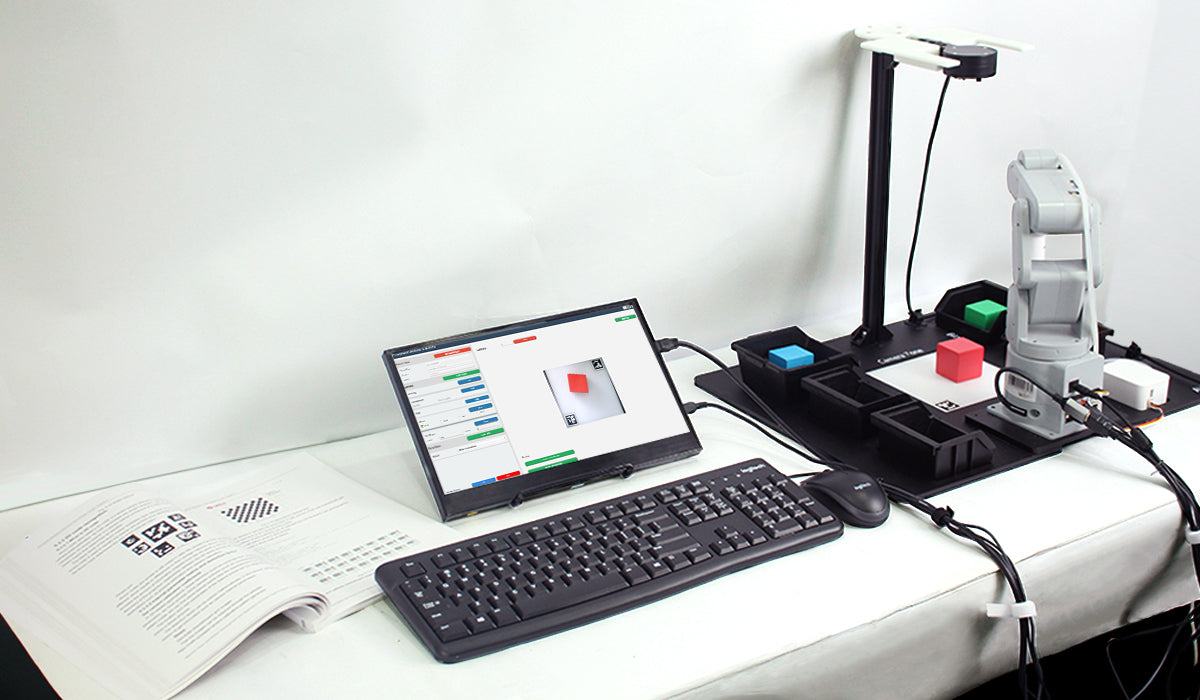 Robot Kit Bundle for Laboratory£º5 MechArm Pi + 5 AI Kits by  Elephant Robotics