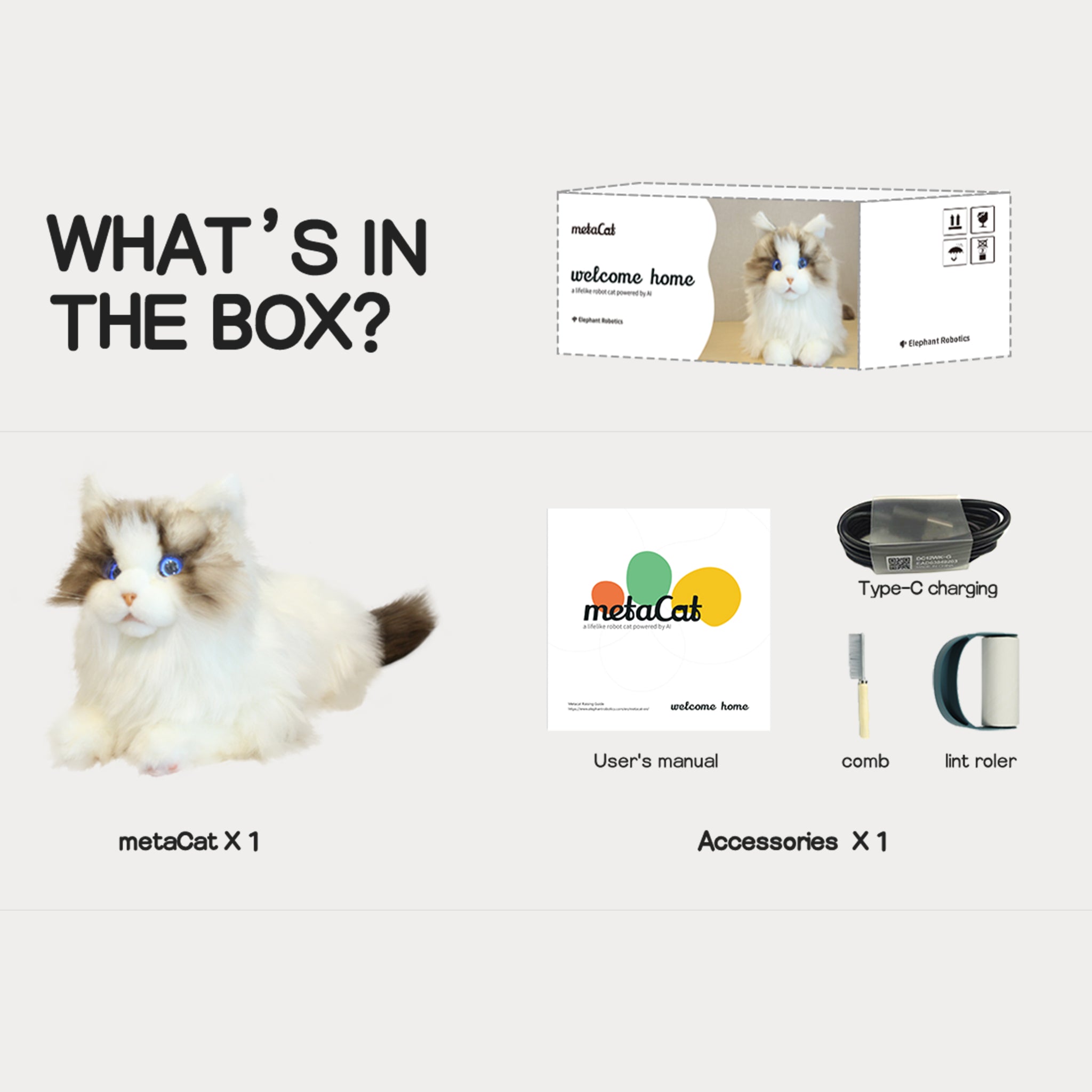 Elephant Robotics metaCat: Gift the Purr~Fect Companion Robotic Pet Cat
