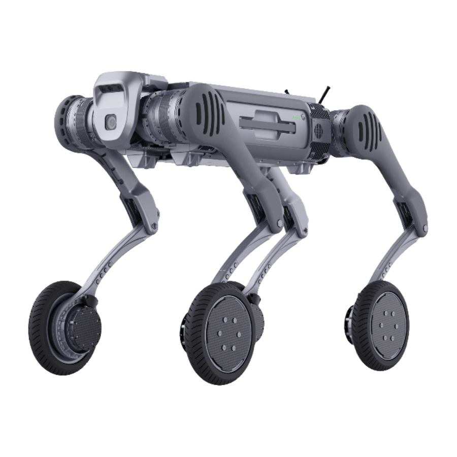 Unitree B2-W Industrial Quadruped Robotic Dog with Wheels
