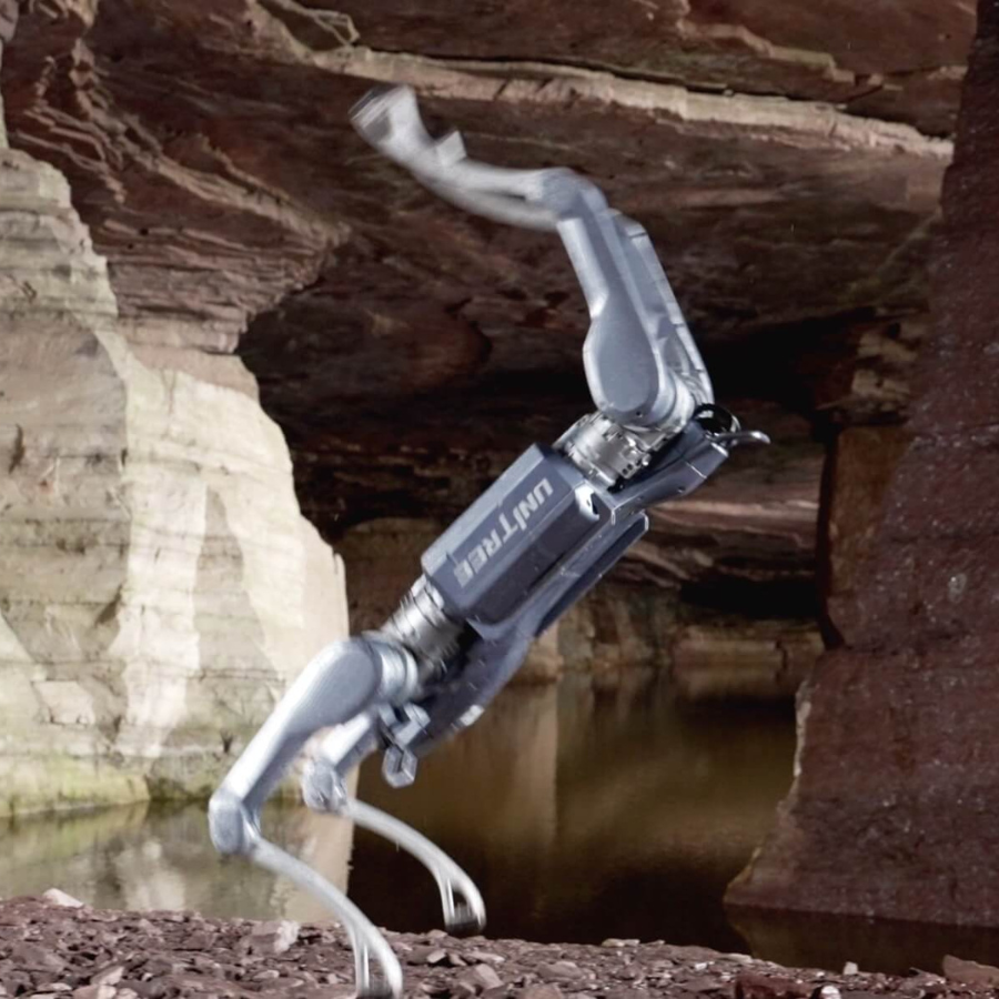 Unitree A2 Industrial Robot Dog | AI Quadruped Robot Platform for Enterprise, Research & Automation