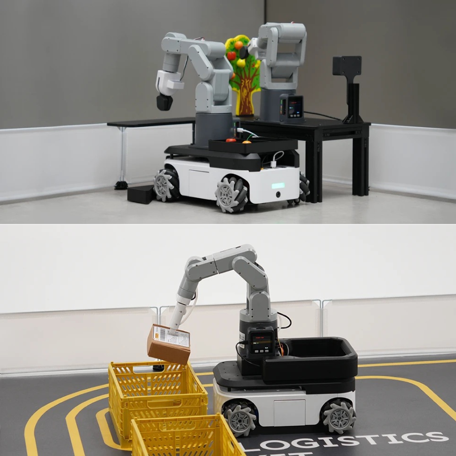 Elephant Robotics myAGV Plus Autonomous Mobile Robot (AMR) | Jetson Orin Nano Super, ROS 2, 8kg Payload