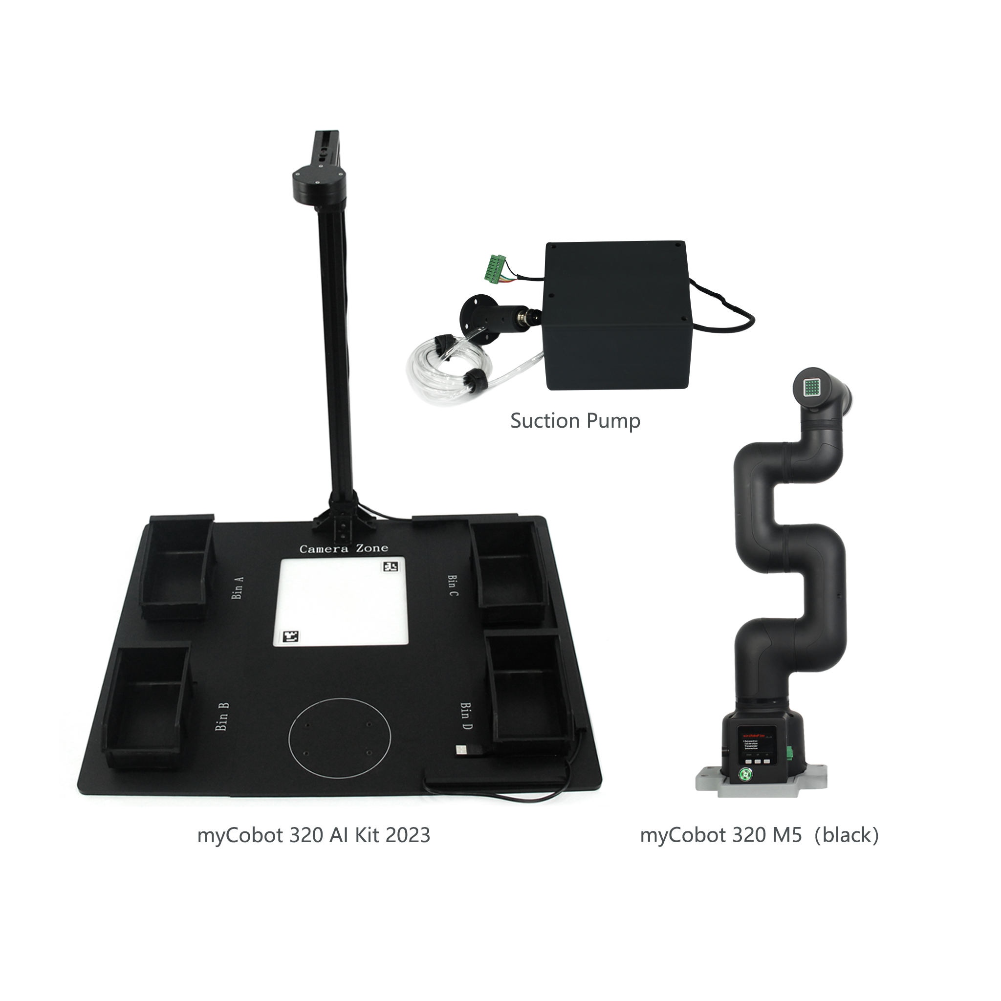 Artificial Intelligence (AI) 3D Vision Kit for myCobot 320 Desktop Robotic Arms with Camera
