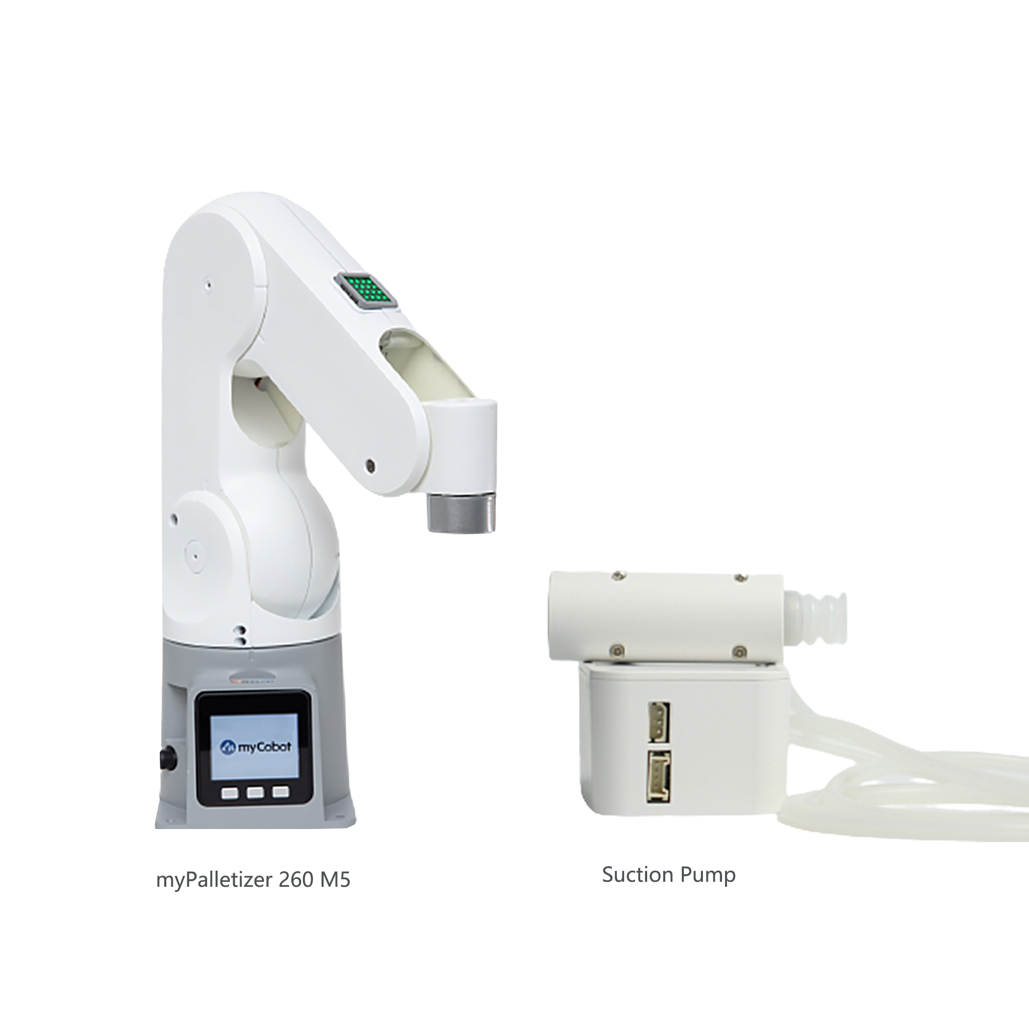 Elephant Robotics myPalletizer 260 M5Stack - The Most Compact 4-Axis Robotic Arm (Dual Screen Version)