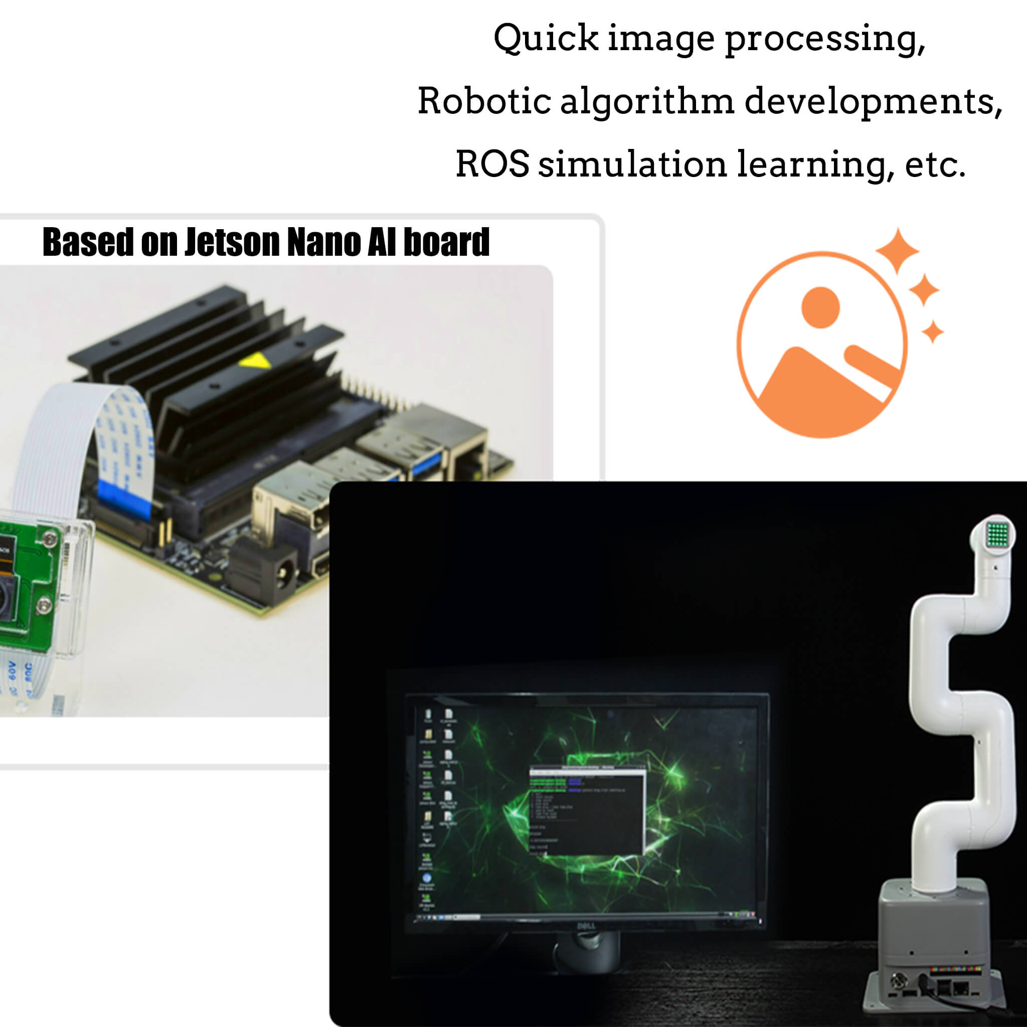 Elephant Robotics myCobot 280 Jetson Nano 6 DOF Collaborative Robot (Jetson Nano  Version)
